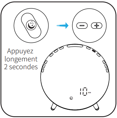 Utilisation du réveil WiFi Moes WB-JK-AC-C-EN_25